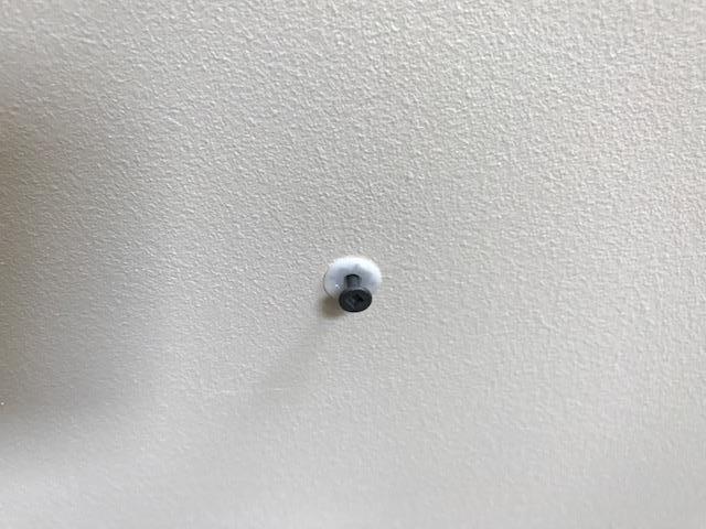 drywall screw plug